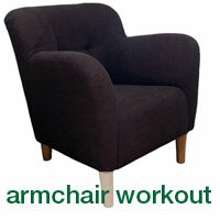 Armchair workout