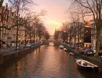 Canal in Amsterdam