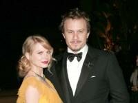 Heath Ledger and Michelle Williams split.