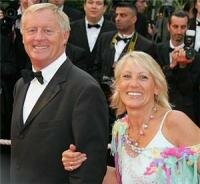 Chris and Ingrid Tarrant 