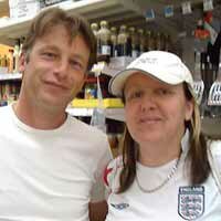 Chris Packham with Eunice MacDonald