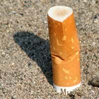 Cigarette stub