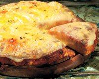 Crumpet pizza