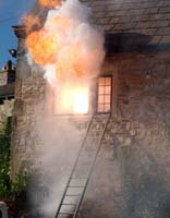 Emmerdale - Fire in the cottage