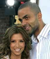 Eva Longoria and Tony Parker