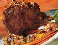 Garlic lamb