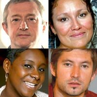 Louis Walsh, Beverley Trotman, Niki Evans, Daniel De Bourg