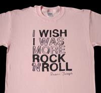 Ruarri Joseph I Wish I Was More Rock n Roll tshirt