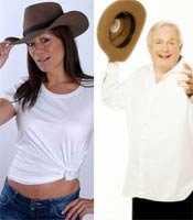 I'm A Celebrity... Get Me Out Of Here! - Anna Ryder richardson and Christopher Biggins