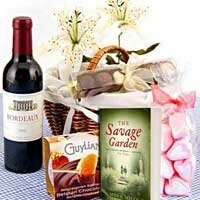 The Savage Garden book and sweet surprise hamper