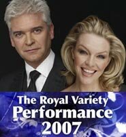 Philip Schofield and Kate Thornton - Royal Variety Performance 2007